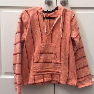 Pink Drug Rug, Hooded Pullover Sweatshirt